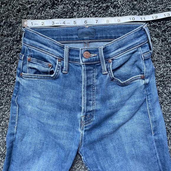 MOTHER JEANS The Tomcat High Waist Ankle Jeans in Let's Just Be Friends - Picture 7 of 11